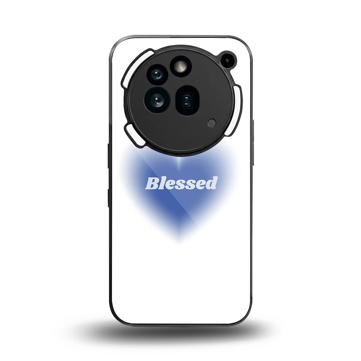 Blessed back phone cover | glass case for nothing phone 3a pro