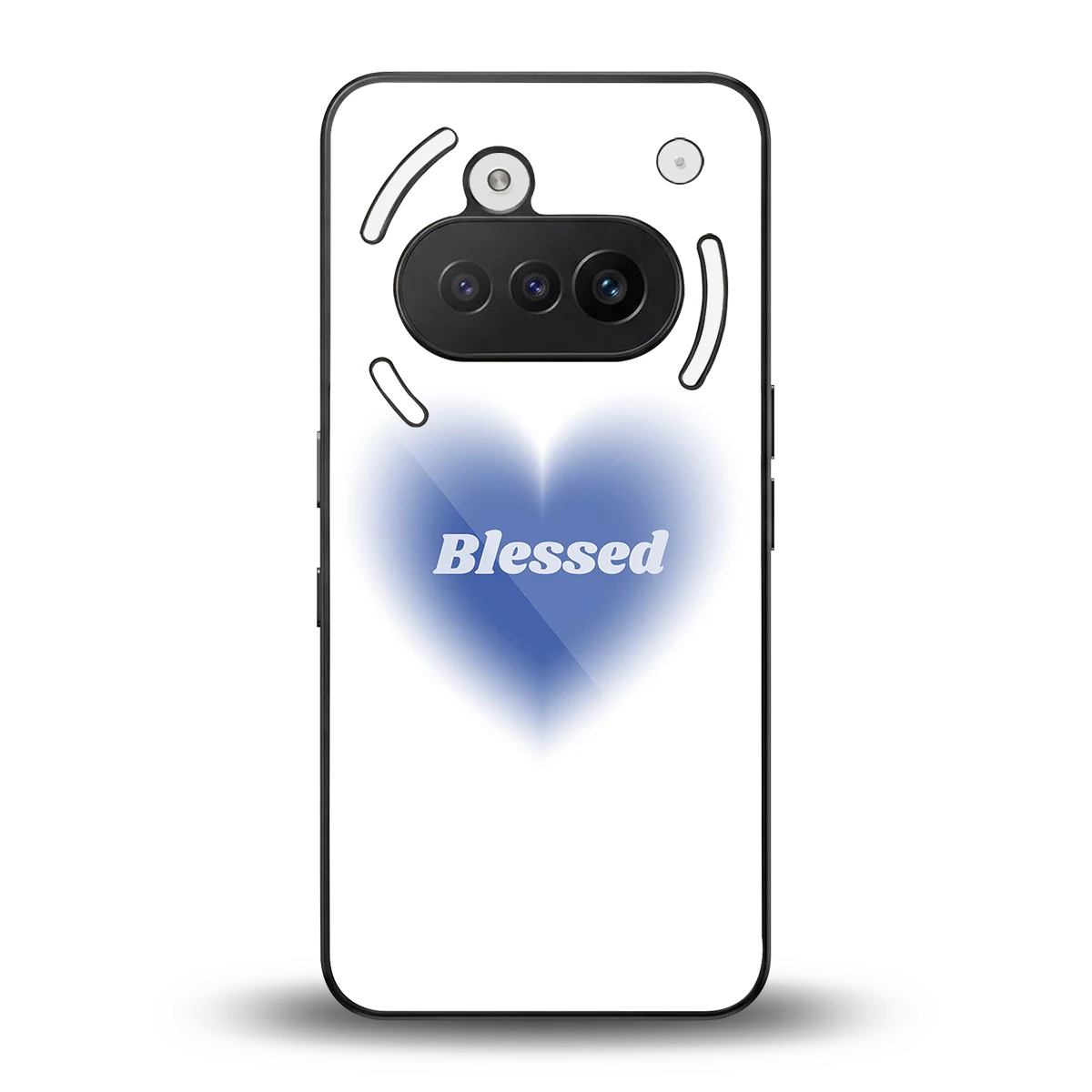 Blessed back phone cover | glass case for nothing phone 3a