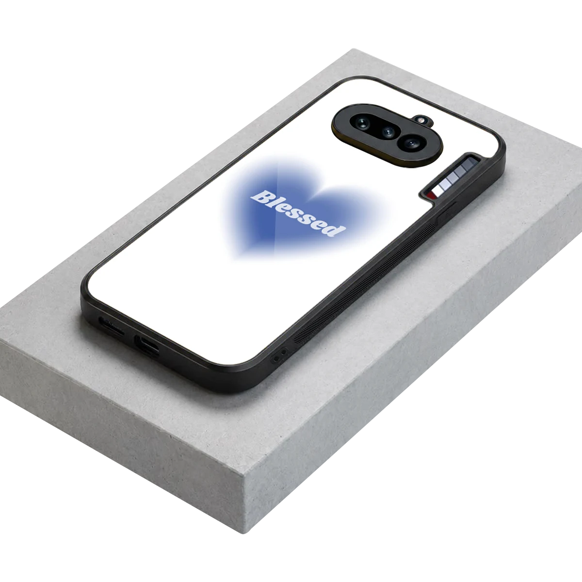 Blessed stylish phone case for nothing phone 4a | glossy glass and slim fit
