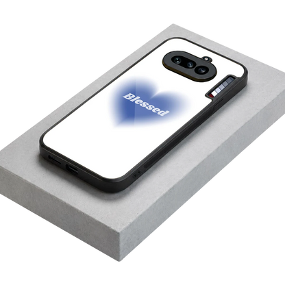 Blessed stylish phone case for nothing phone 4a | glossy glass and slim fit