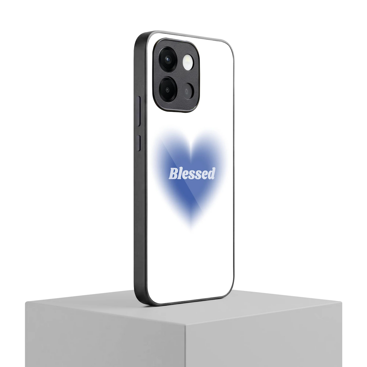 Blessed oneplus 13s mobile cover | shockproof glass phone case
