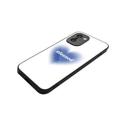 Blessed stylish phone case for oneplus 15r | glossy glass and slim fit
