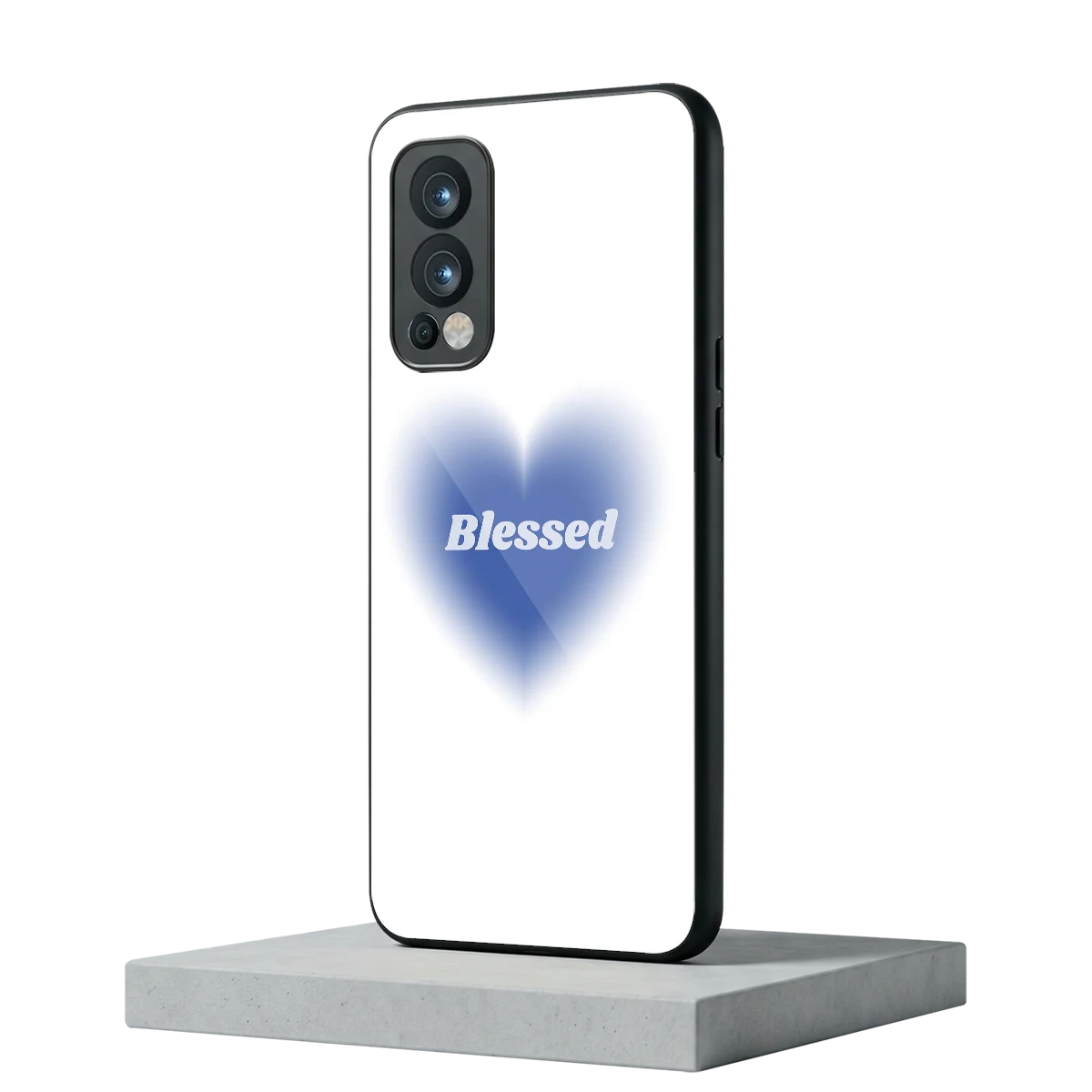 Blessed oneplus nord 2 mobile cover | shockproof glass phone case