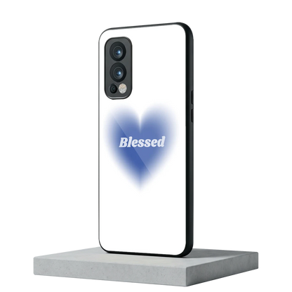 Blessed oneplus nord 2 mobile cover | shockproof glass phone case