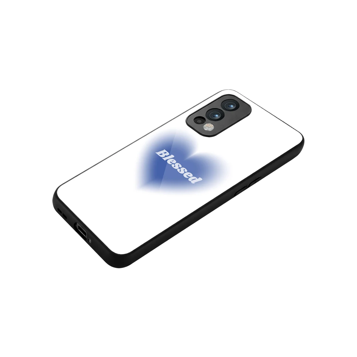 Blessed stylish phone case for oneplus nord 2 | glossy glass and slim fit
