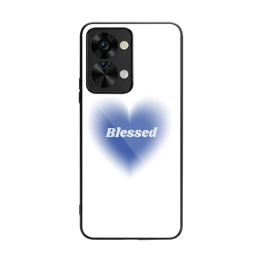 Blessed back phone cover | glass case for oneplus nord 2t