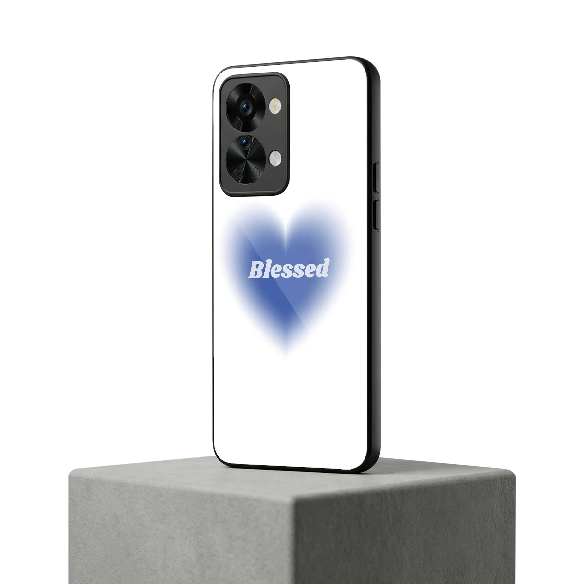 Blessed oneplus nord 2t mobile cover | shockproof glass phone case