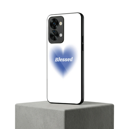 Blessed oneplus nord 2t mobile cover | shockproof glass phone case