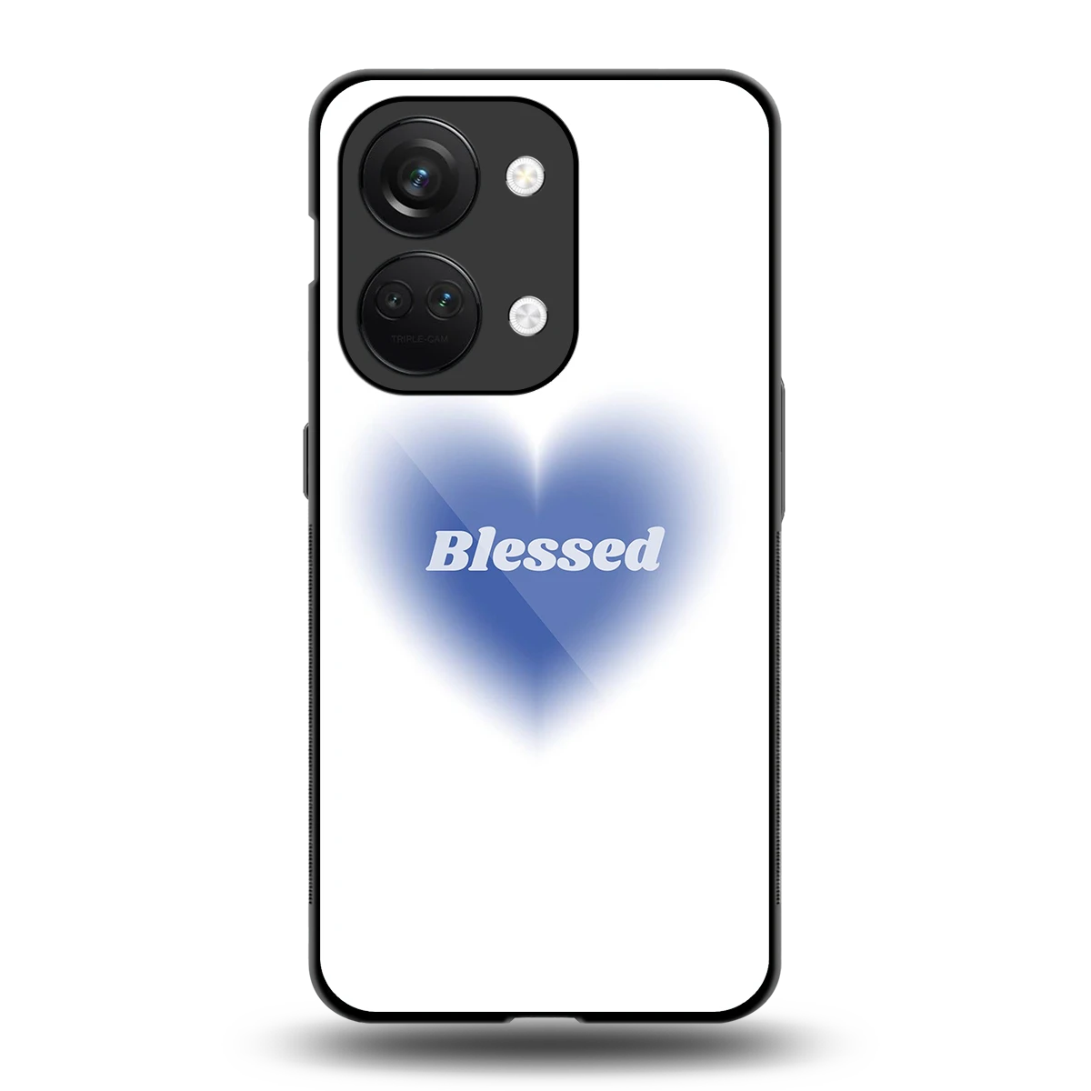 Blessed back phone cover | glass case for oneplus nord 3