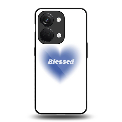 Blessed back phone cover | glass case for oneplus nord 3
