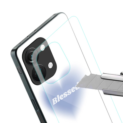 Blessed stylish phone case for oneplus nord 3 | glossy glass and slim fit