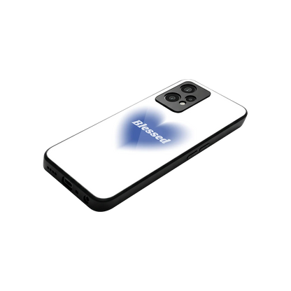 Blessed stylish phone case for oneplus nord ce 2 lite | glossy glass and slim fit