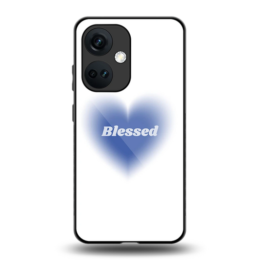 Blessed back phone cover | glass case for oneplus nord ce 3