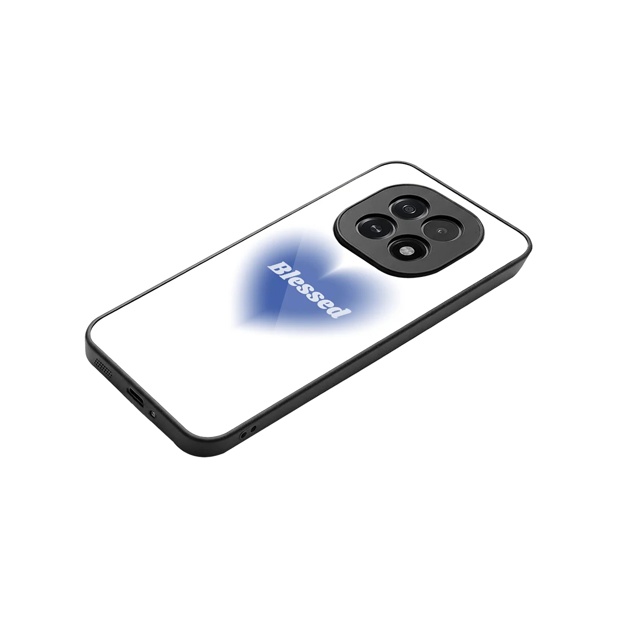 Blessed stylish phone case for oppo f29 5g | glossy glass and slim fit