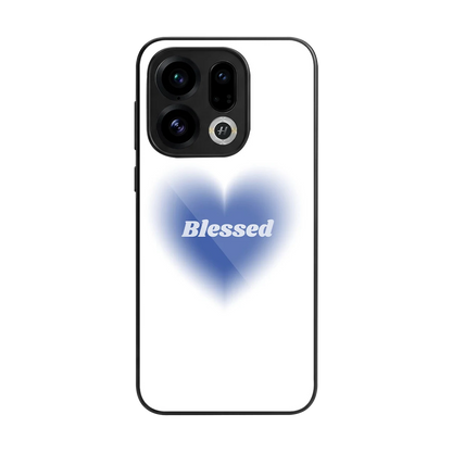 Blessed back phone cover | glass case for oppo find x9