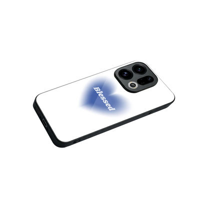 Blessed stylish phone case for oppo find x9 | glossy glass and slim fit