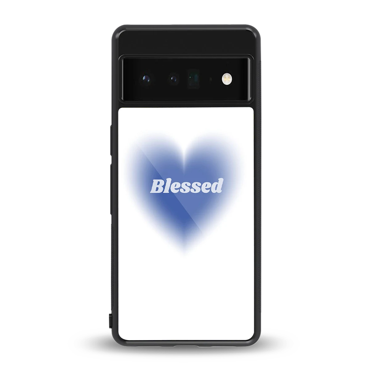 Blessed back phone cover | glass case for google pixel 6 pro