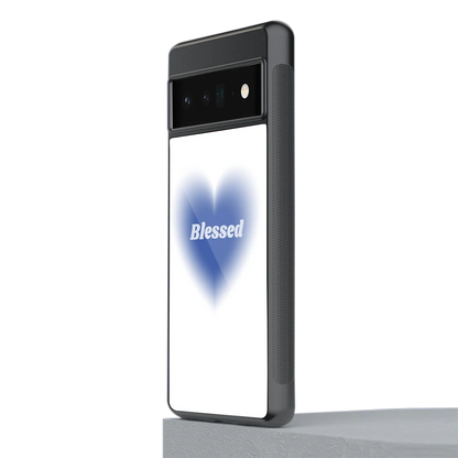 Blessed stylish phone case for google pixel 6 pro | glossy glass and slim fit