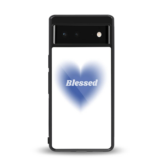 Blessed back phone cover | glass case for google pixel 6