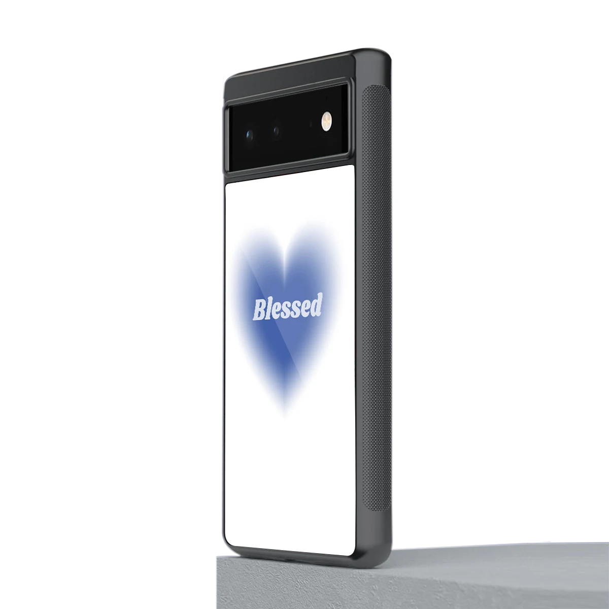 Blessed stylish phone case for google pixel 6 | glossy glass and slim fit