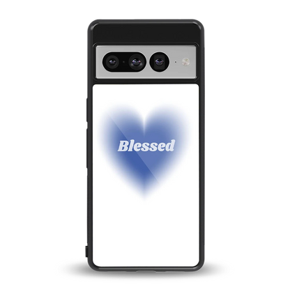 Blessed back phone cover | glass case for google pixel 7 pro