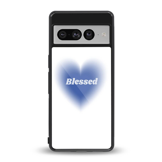 Blessed back phone cover | glass case for google pixel 7 pro