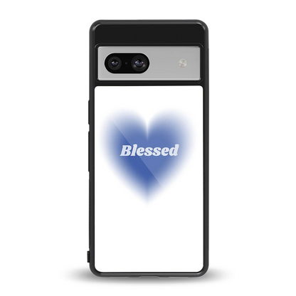 Blessed back phone cover | glass case for google pixel 7a