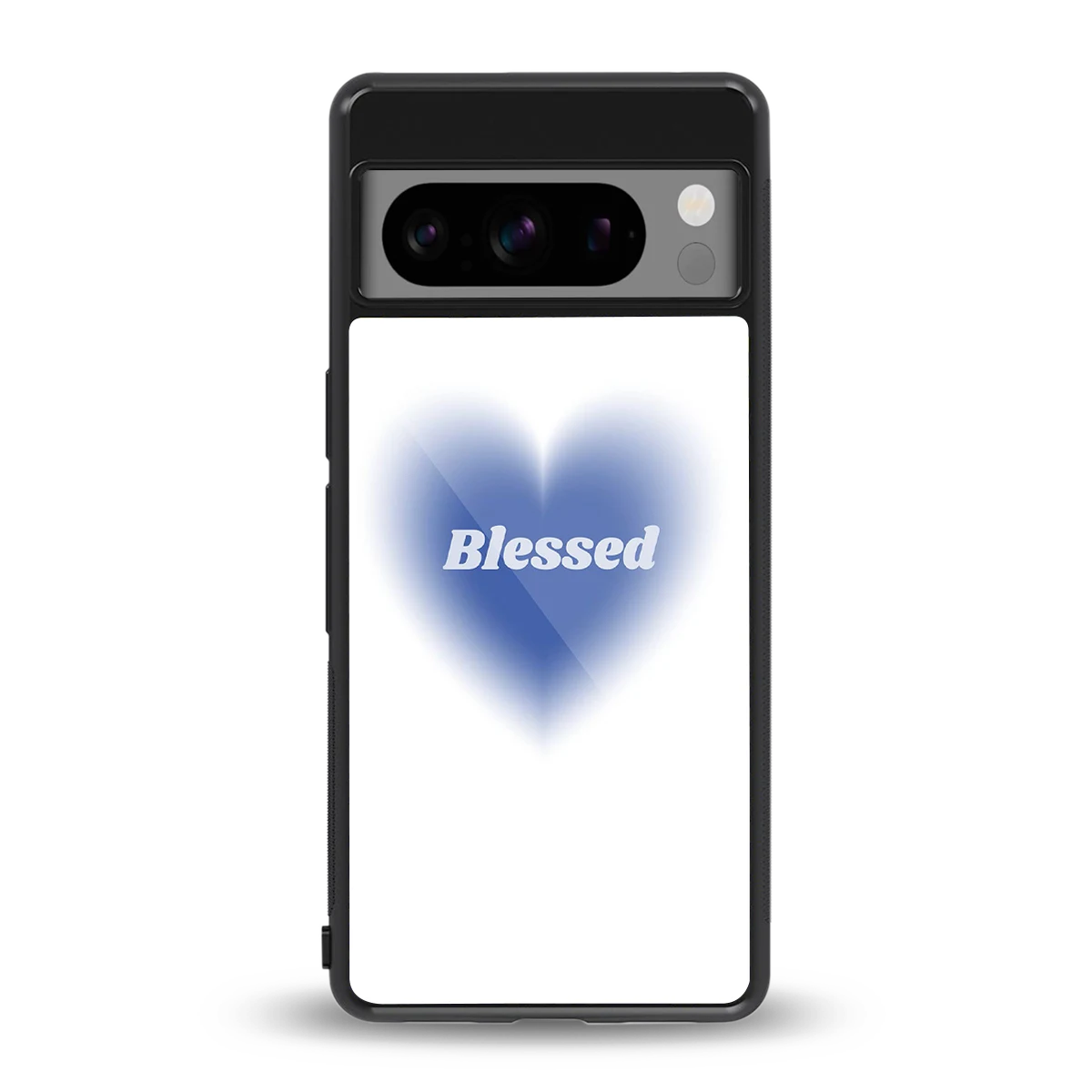 Blessed back phone cover | glass case for google pixel 8 pro