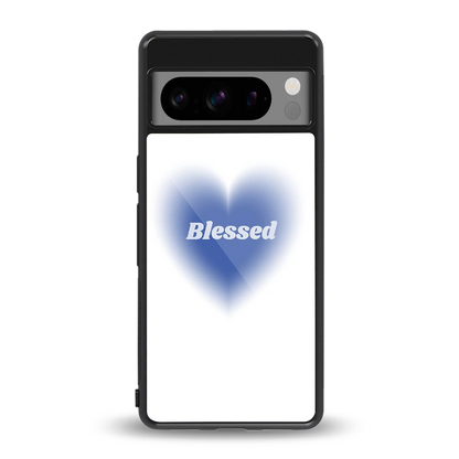 Blessed back phone cover | glass case for google pixel 8 pro