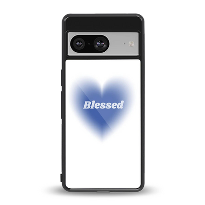 Blessed back phone cover | glass case for google pixel 8