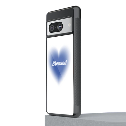 Blessed stylish phone case for google pixel 8 | glossy glass and slim fit