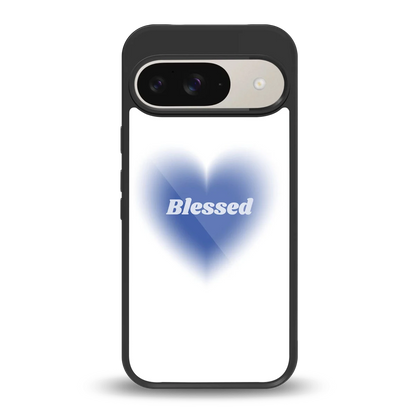 Blessed back phone cover | glass case for google pixel 9