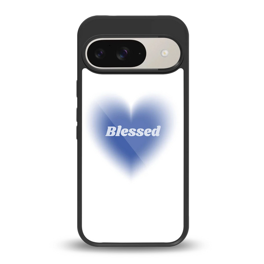 Blessed back phone cover | glass case for google pixel 9