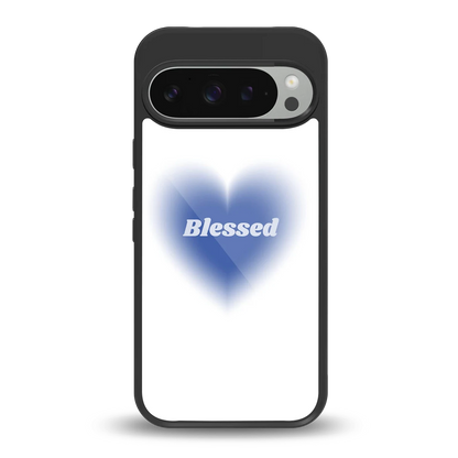 Blessed back phone cover | glass case for google pixel 9 pro xl