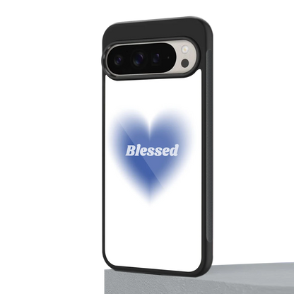 Blessed google pixel 9 pro mobile cover | shockproof glass phone case