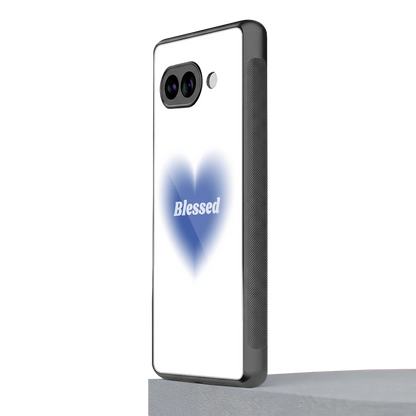 Blessed google pixel 10a mobile cover | shockproof glass phone case