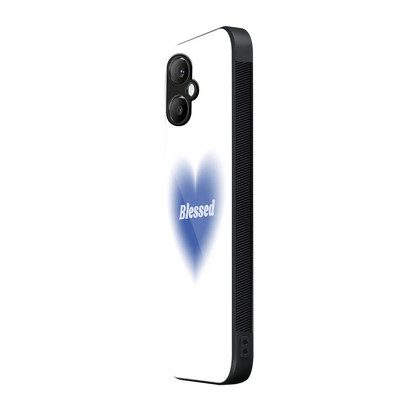 Blessed samsung galaxy a06 5g mobile cover | shockproof glass phone case
