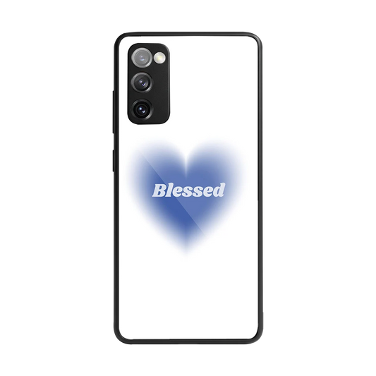 Blessed back phone cover | glass case for samsung galaxy s20 fe