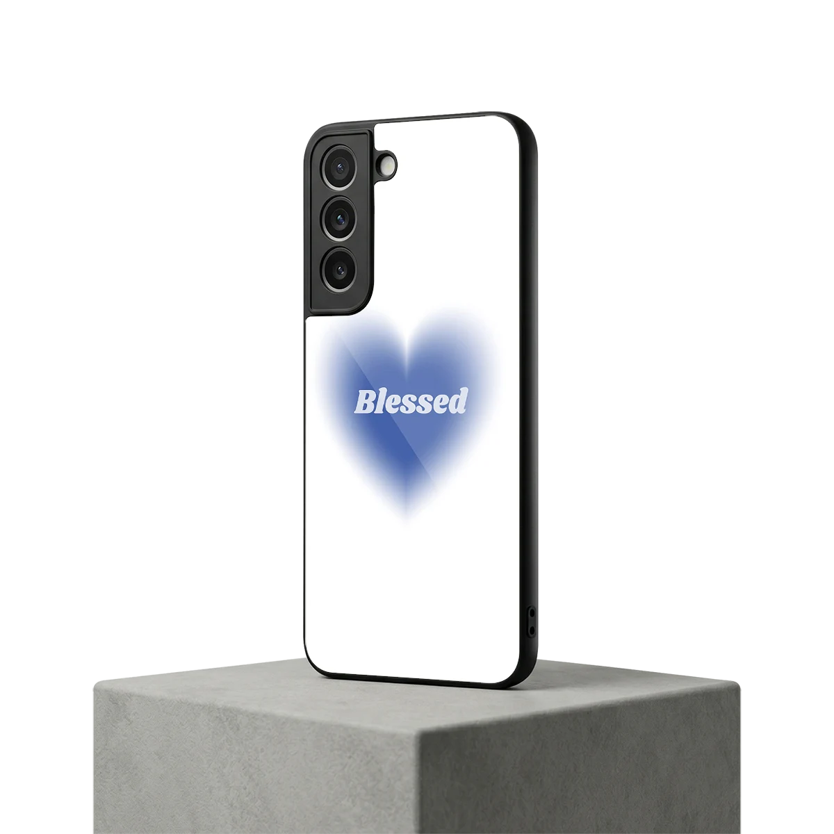 Blessed samsung galaxy s22 mobile cover | shockproof glass phone case