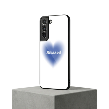 Blessed samsung galaxy s22 mobile cover | shockproof glass phone case