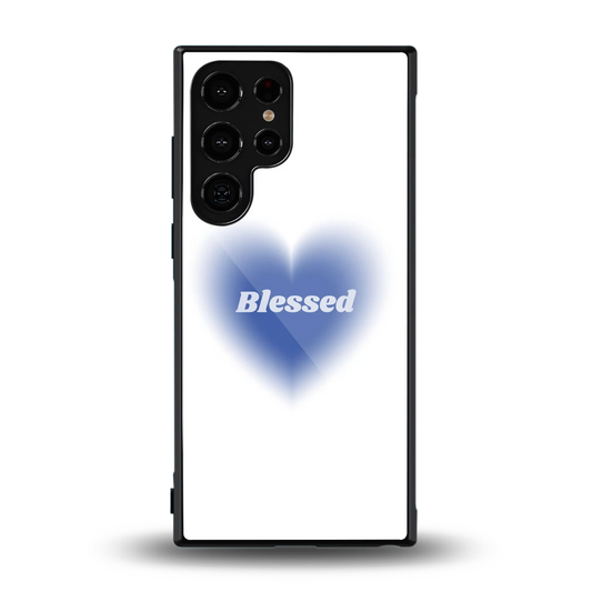 Blessed back phone cover | glass case for samsung galaxy s24 ultra