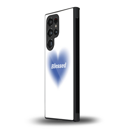 Blessed samsung galaxy s24 ultra mobile cover | shockproof glass phone case