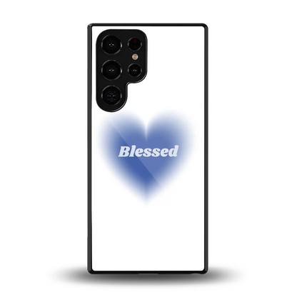 Blessed back phone cover | glass case for samsung galaxy s25 ultra