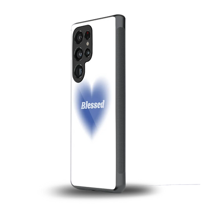 Blessed samsung galaxy s25 ultra mobile cover | shockproof glass phone case
