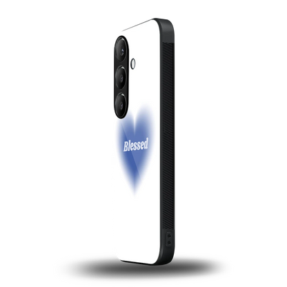 Blessed samsung galaxy s24 mobile cover | shockproof glass phone case