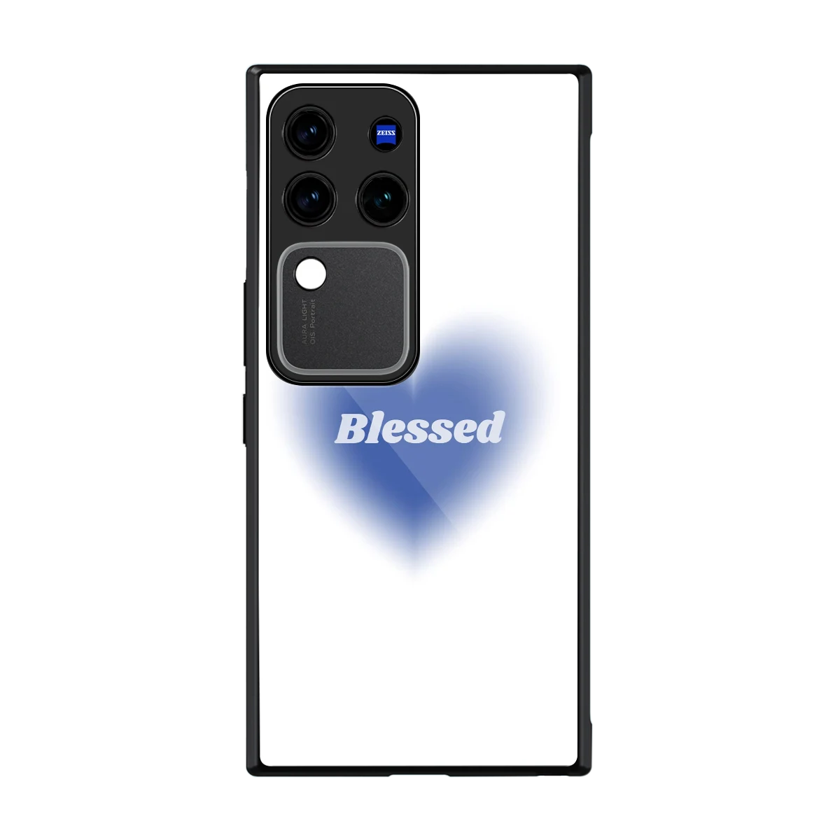 Blessed back phone cover | glass case forvivo v30 pro