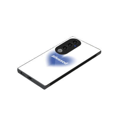 Blessed stylish phone case for vivo v40 pro | glossy glass and slim fit