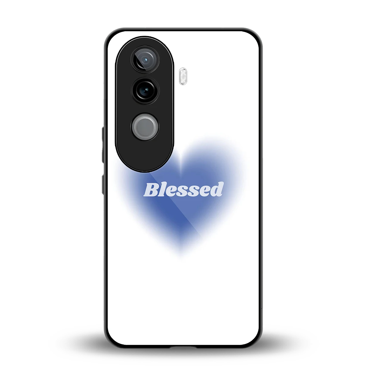 Blessed back phone cover | glass case for vivo v40e