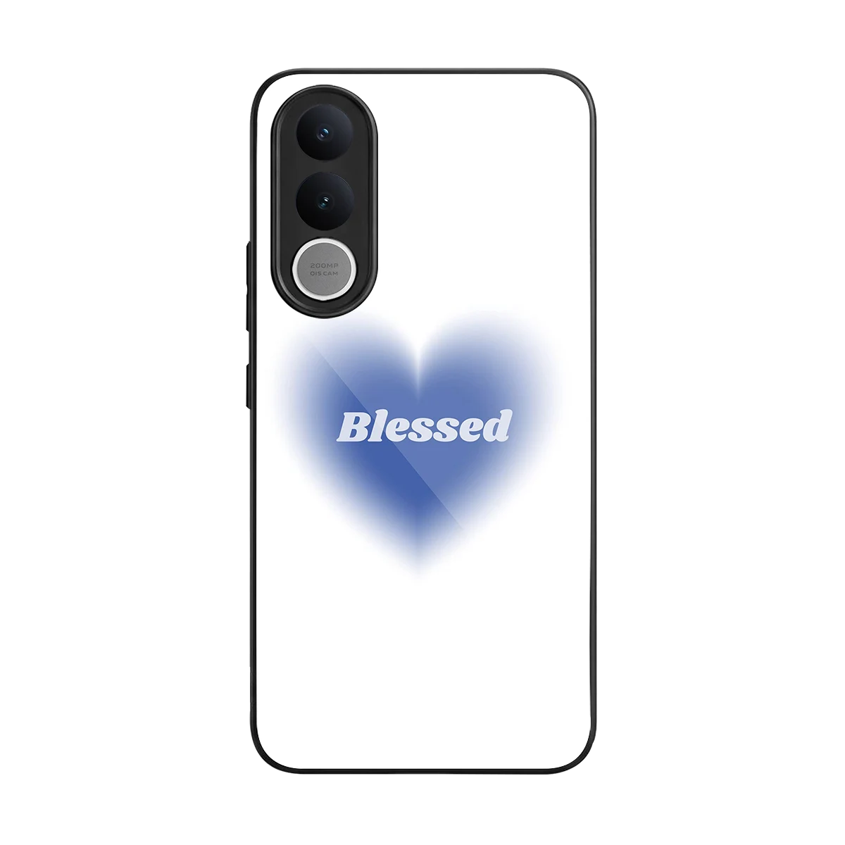 Blessed back phone cover | glass case for vivo v70 fe