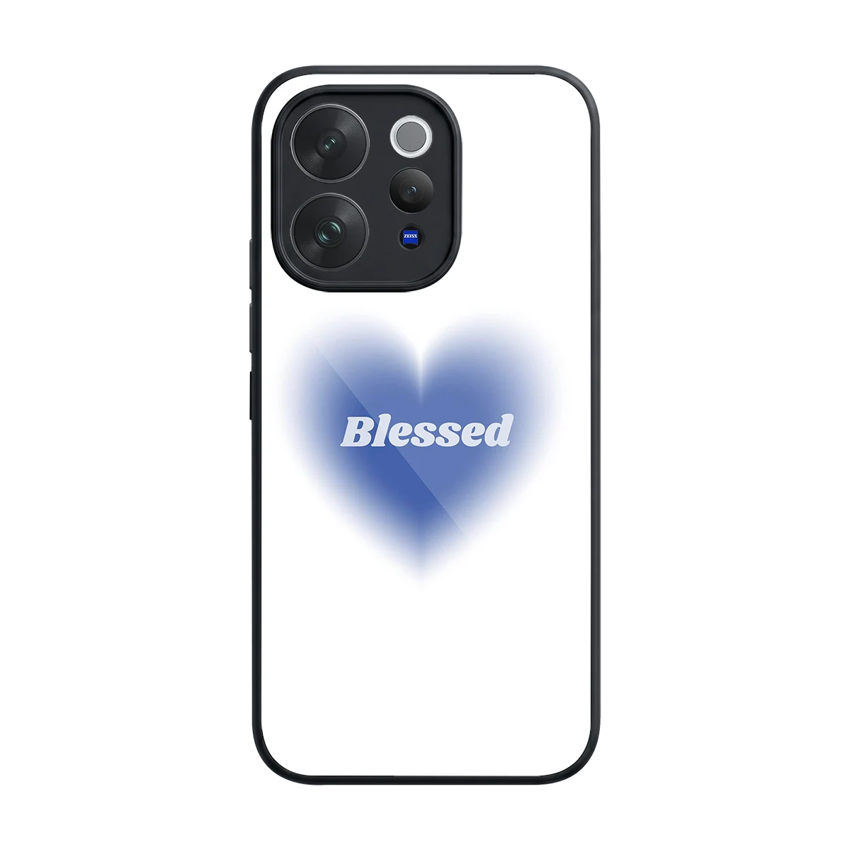 Blessed back phone cover | glass case for vivo v70
